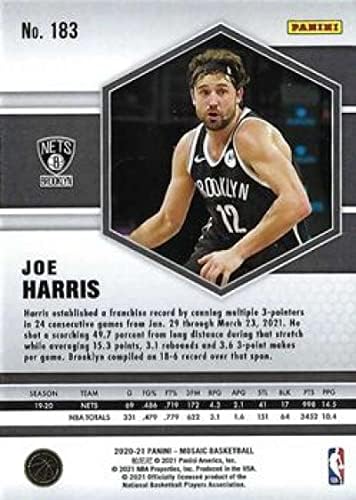 2020-21 Panini Mosaic 183 Joe Harris Brooklyn Nets NBA Basketball Trading Card