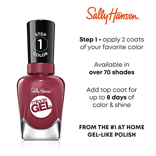 Sally Hansen Miracle Gel Achaness, estiletes e pregos de sombra 839