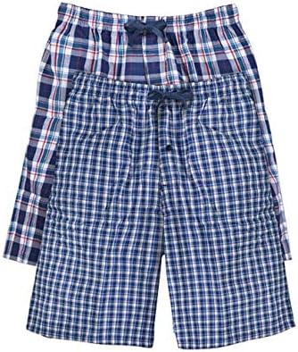 Pijama de 2 pacote de 2 pacote masculino de Hanes Mens