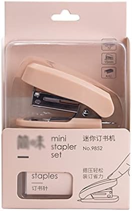 Mini grampeador do Staplers Office com 640 grampos padrão 12 Capacidade de folha se encaixa na palma da sua mão, conjunto de