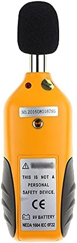 KXDFDC Decibel medidor Digital Sound Level Meter 30 - 130 dB Medida de ruído de áudio Dispositivo de dispositivo duplo intervalos
