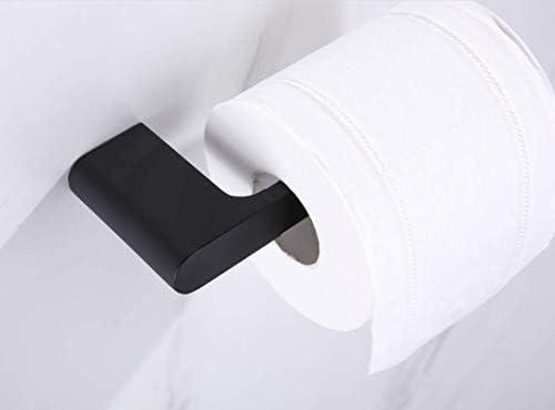 Suporte de papel higiênico de gaberla sus304 aço inoxidável foste preto banheiro hardware de banheiro montado na parede
