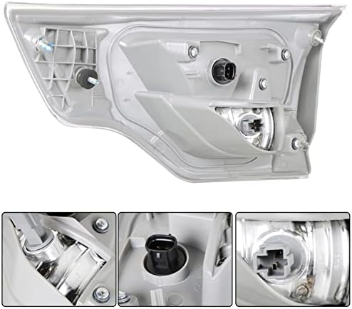 Munirater 1-pacote traseiro esquerdo da lâmpada de freio de luz esquerda para 2014- Toyota Highlander Driver lateral