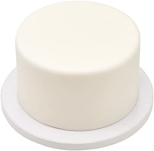 Icing de Fondant de Satinara, Branco, Profissional Preferido a bolos excepcionais, prontos para rolar, suave, fácil de usar