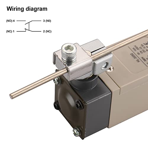 BAOMAIN HL-5050 ALVANÇA AJUDA AJUSTÁVEL CHANGEM MOMEMÁRIO LIMITE 1NC+1NO 380V 10A IP65 Pacote de 1