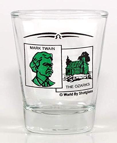 Cenário do estado do Missouri Green New Shot Glass