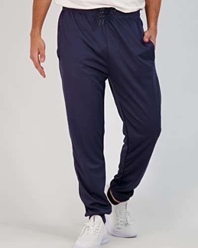 3 pacote: Men's Tech Mesh Mesh ativo atlético Casual Jogger Sortpants com bolsos