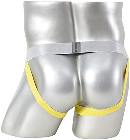 Zonbailon masculino shorts de tanga sexy construídos em bolsa dentro de lados grandes e bulge ativo, aprimorando