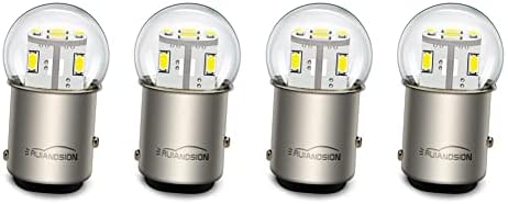 Ruiansion LED Bulbo 1157 6V BAY15D 2057 2357 7528 3014 12SMD CHIPSETS LED Backup LED LUZES DE FREIO REVERSO