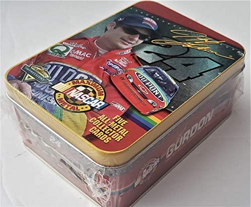 NASCAR JEFF GORDON Five All Metal Collector Cards