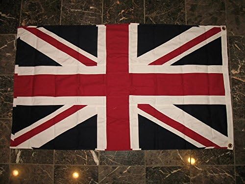 British Union Jack Flag 3 pés x 5 pés algodão e patch combin