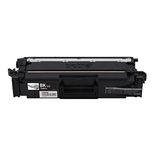 Brother Genuine Standard Hield Toner Cartidge, TN810BK, toner preto de substituição, Página Rendimento de até 9.000 páginas