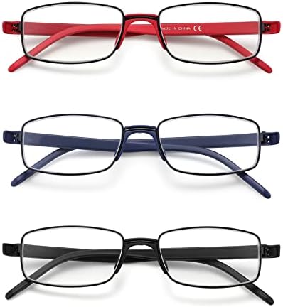Estrutura completa - óculos de leitura de bloqueio de luz azul com templos flexíveis TR90, design exclusivo da almofada de