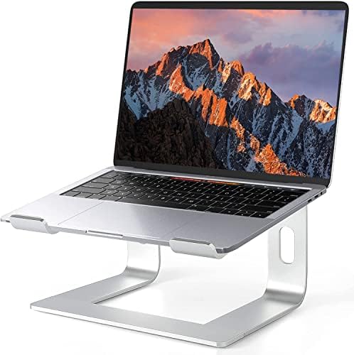 Stand para laptop Suturun, laptop ajustável ergonômico para mesa, suporte portátil de computador destacável, resfriamento