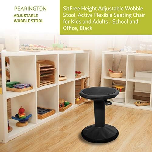 Pearington Sitfree Allight Wobble Stabol, cadeira de estar flexível ativo para crianças e adultos - escola e escritório,