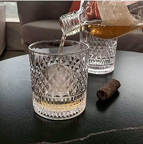 DAARU Whisky Classic Glasses Whisky Glass for Scotch, Bourbon, Liquor and Cocktail Drinking Gift - Conjunto de 4