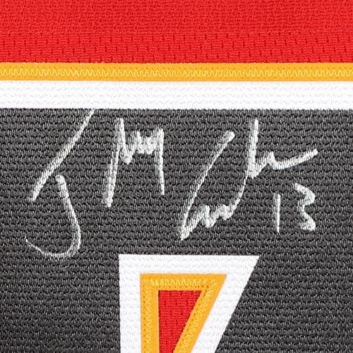 Johnny Gaudreau Calgary Flames Autografed Red Fanatics Breakaway Jersey - Jerseys autografadas da NHL