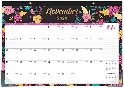 2023-2024 Calendário de mesa - jul. 2023 - dezembro de 2024, 18 calendário mensal de mesa/parede 2023-2024,16,8 x 12,