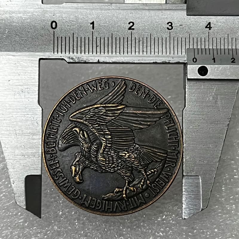 Avcity Antique Handicraft Alemã Coin 1914 Material de latão