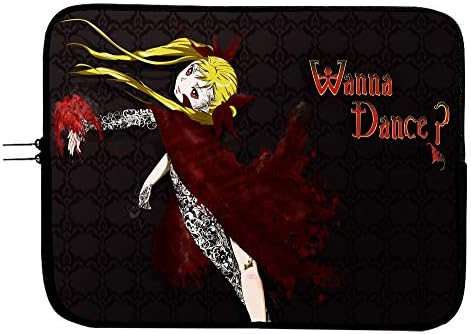 Dance no Vampire Bund Anime Laptop Saco de manga de 13 polegadas comprimidos e bolsa de caixa - protege convenientemente laptops/tablets em estilo - se encaixa em todos os laptops e tablets 13.3 Bolsa de anime