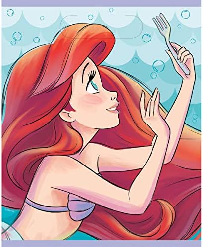 Disney Little Mermaid Ariel Birthday Party Plástico Sanot Tratar Candy Favor Goodie Bags