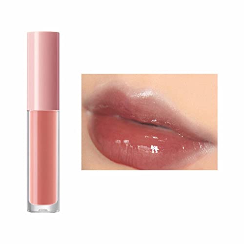 Xiahium sabor beleza suculenta um lábio nutritivo não gorduroso hidratante duradouro e colorido Lip Gloss Gloss Gloss Hidratante Lip Lip Hidration Non Gresy 2,5ml Light Lip Gloss