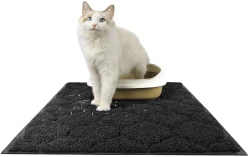 Tapete de areia de gato cosyearn, tapete de trapagem de ninhada para caixa de areia para caixa de areia, caixa de areia, acessórios