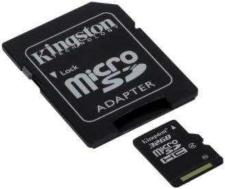 Cartão Profissional Kingston Microsdhc 32GB para Casio Gzone Ravine Telefone com formatação personalizada e adaptador SD padrão.