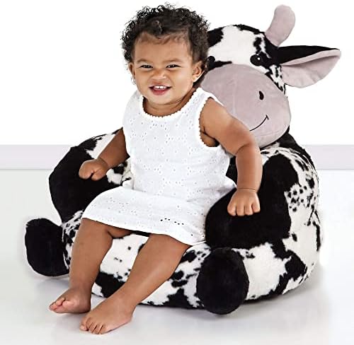 Trend Lab Children's Plush Cade de personagem de vaca para crianças e crianças pequenas