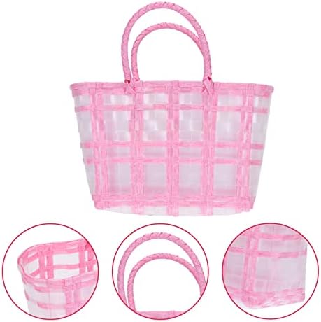 Cestas de saco de plástico de cabilock cestas de tecido 3 cesto de matilha cesta feminina cesto de mercado de cesto
