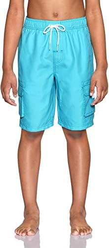 TSLA Boys Swim Swals, shorts de natação de tábua de praia mais rápidos da UPF mais de praia, roupas de banho de maiô com revestimento