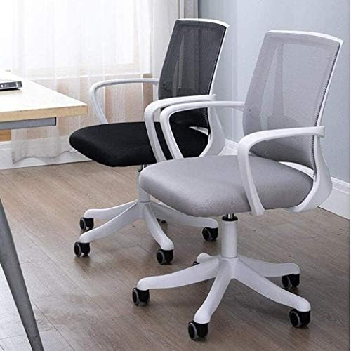 Cadeira de escritório ygqbgy giratória suporta lombar ergonômica Cadeira de malha respirável altura ajustável