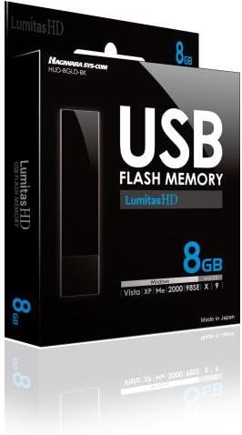 Hagiwara Solutions HUD-8GLD-BKE USB Flash Memory