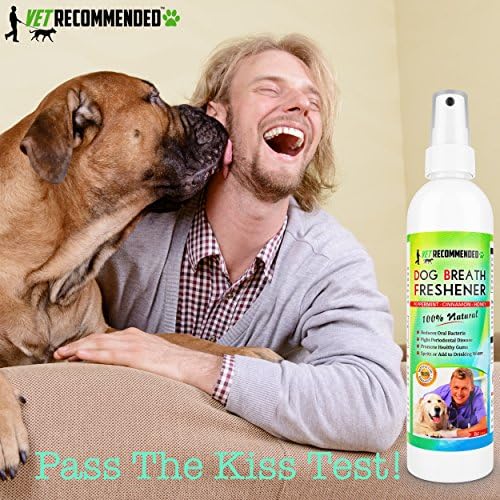 Vet Recomendado - Refrescador de Breather de cachorro e aditivo de água dental para animais de estimação All Natural - Perfeito