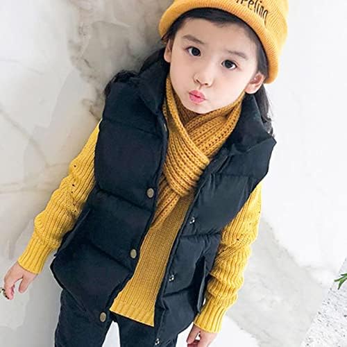 Infantil infantil infantil bebê menino menino meninas sem mangas inverno casacos jacket colete de casaco externo roupas de