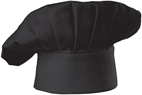 Hyzrz Conjunto de 3 pacote de chef adulto chapéu adulto
