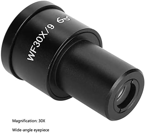 Acessórios para microscópio 1pc wf30x/9 lentes ópticas oculares Vista de campo largo Microscópio de olho ocular alto para