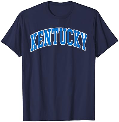 Mens Womens Kids - Kentucky - KY - T -shirt clássica de design de retrocesso
