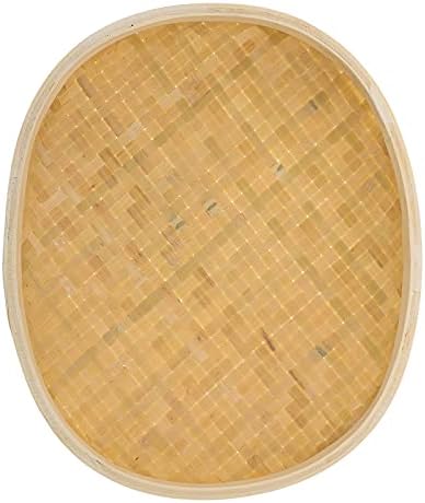 Hemoton redondo bandeja decorativa pão cesta de cesta de frutas cestas de cesta