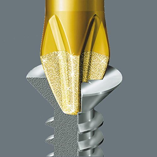 WERA - 5073333001 Série 1 851/1 BDC BDC SB Diamond Bit, Phillips Ph 2