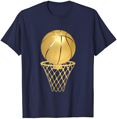 Jogador de basquete - T -shirt de amante de esportes de jogo de troféu