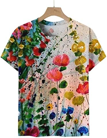 Senhoras T camisetas gráficas Butterfly Relaxed Fit Tops camisas de manga curta Lounge Fall Summer T Camisetas 2023 TP
