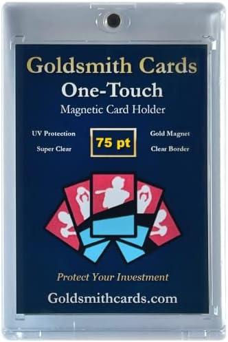 Cartões Goldsmith Titular de cartão magnético de um toque- 75 pt.