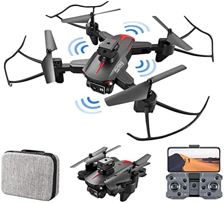 Drone para crianças adultas AFEBOO com câmera 4K HD, presente de brinquedo legal, adequado para meninos, meninas, adolescentes RC Quadcopter, modo sem cabeça, vôo de longa data para iniciantes