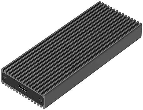 Jacobsparts 10Gbps M.2 NVME USB 3.1 Adaptador de caixa de unidade externa do gabinete SSD tipo C JMS583