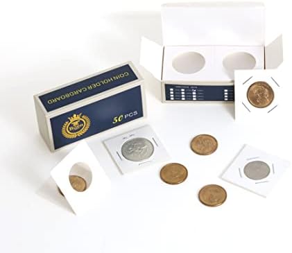 BOEN COIN FILS 8 tamanhos variados 400pcs portadores de moedas para coletores O material de coleção de moedas inclui um