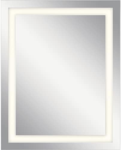 Kichler Elan Signature Led Llit Mirror em Chrome, 30 x 24