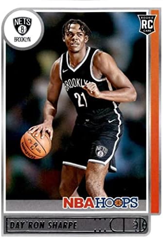 Brooklyn Nets 2021 2022 Hoops Factory Sealed Team Set com cartões novatos de Day'ron Sharpe, Cameron Thomas e Kessler Edwards