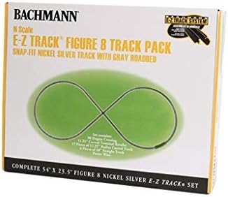 Bachmann Figura 8 E -Z Track Pack - N Scale Train, 44878