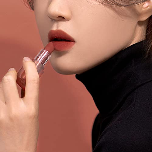 BBIA Last Powder Lipstick Series1 3.5g-batom fosco em pó, cobertura completa, batom fosco que não seca, sem peso, nutritivo e duradouro com cor de rosa seca, maquiagem labial da Coréia
